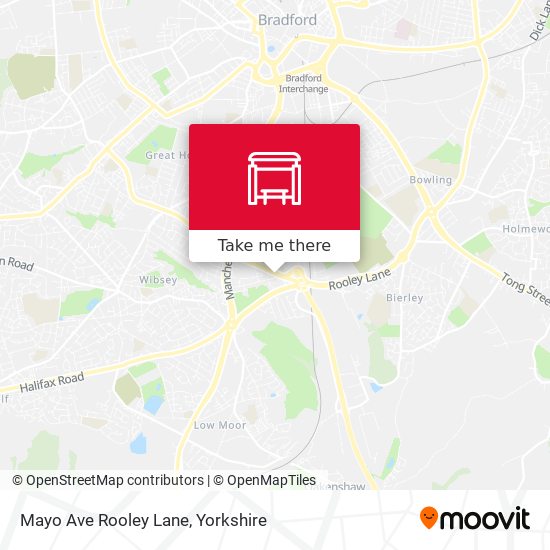 Mayo Ave Rooley Lane map
