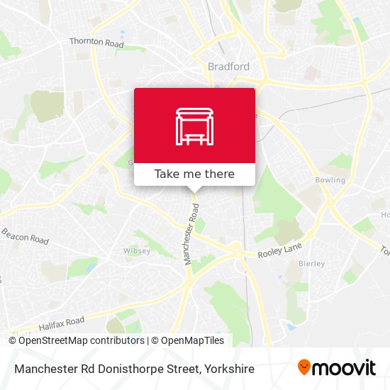 Manchester Rd Donisthorpe Street map