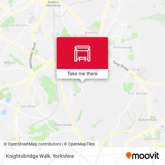Knightsbridge Walk map