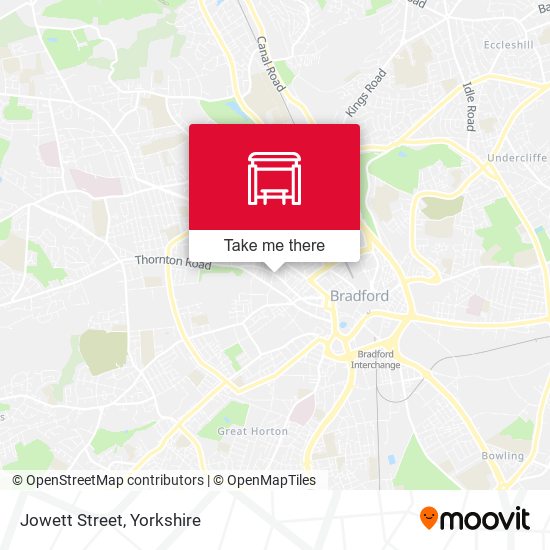 Jowett Street map