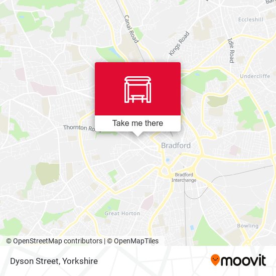 Dyson Street map