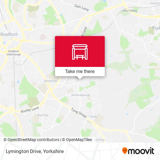 Lymington Drive map