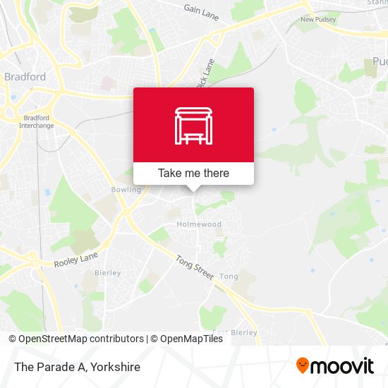 The Parade A map