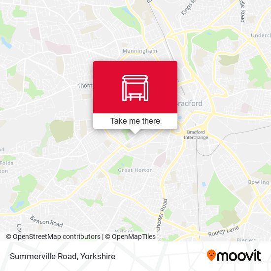 Summerville Road map