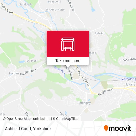 Ashfield Court map