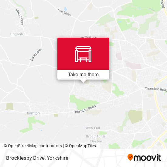 Brocklesby Drive map