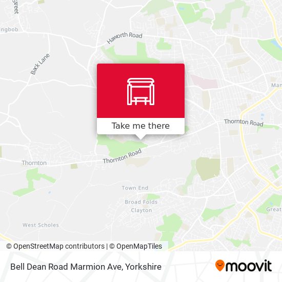 Bell Dean Road Marmion Ave map