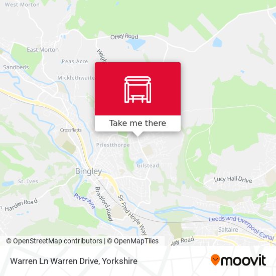 Warren Ln Warren Drive map
