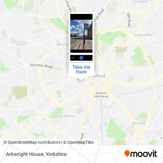 Arkwright House map