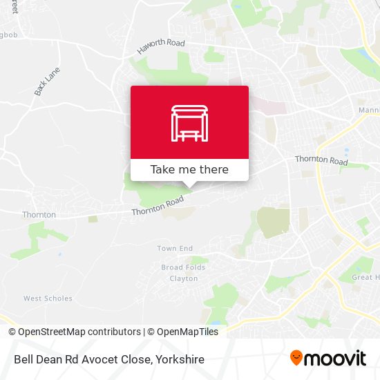 Bell Dean Rd Avocet Close map