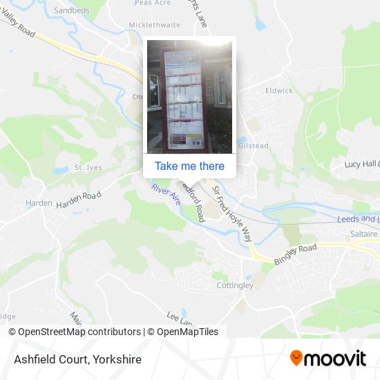 Ashfield Court map