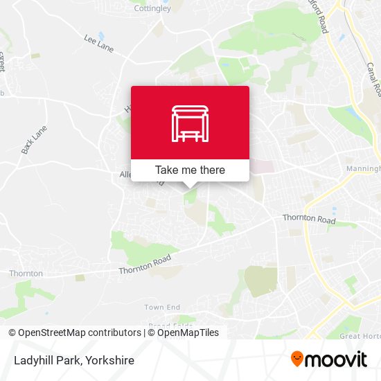 Ladyhill Park map