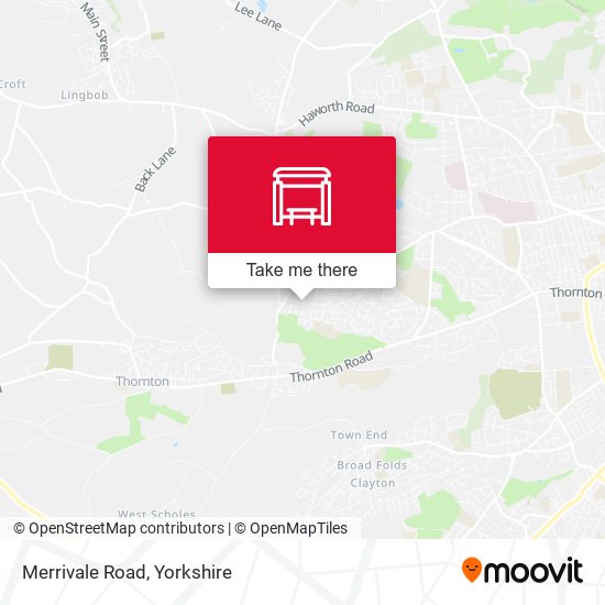 Merrivale Road map