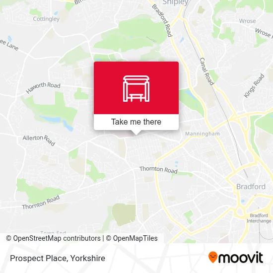 Prospect Place map