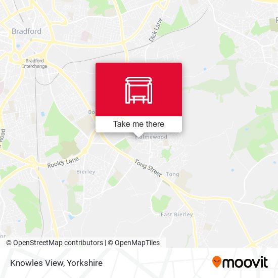 Knowles View map