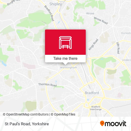 St Paul's Road map