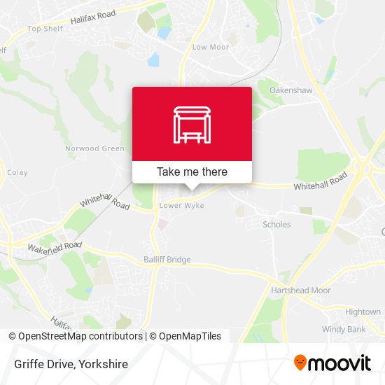 Griffe Drive map