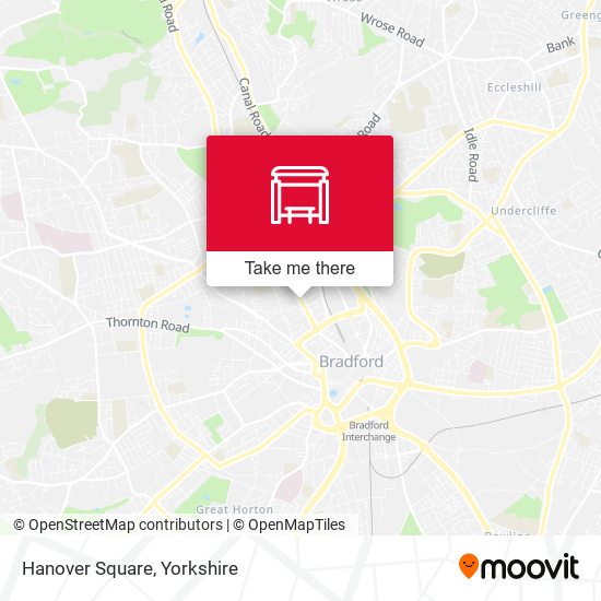 Hanover Square map