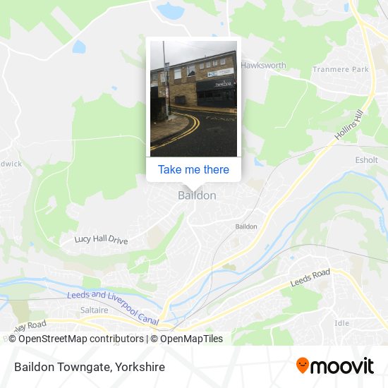 Baildon Towngate map