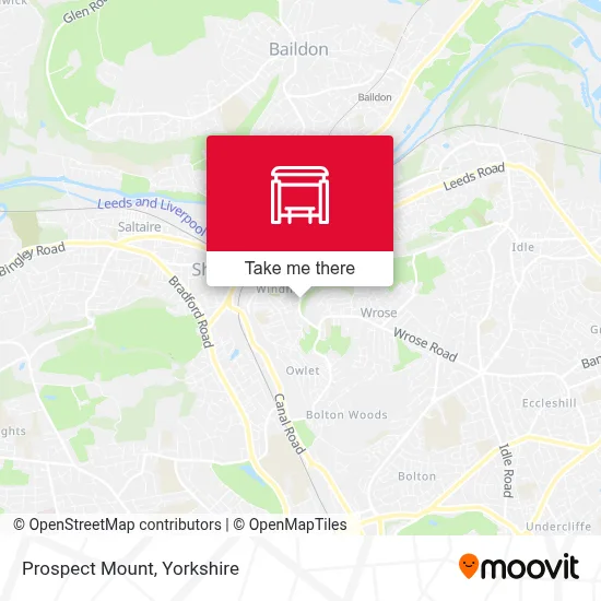Prospect Mount map