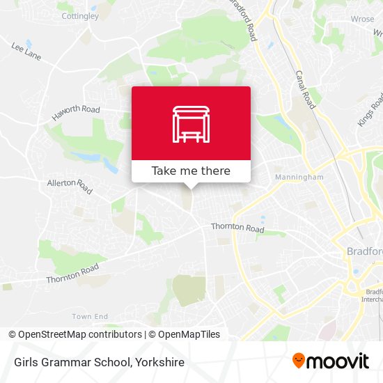Girls Grammar School map