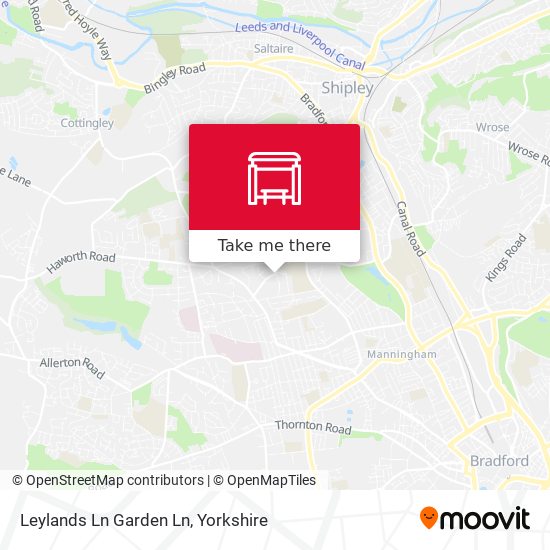 Leylands Ln Garden Ln map
