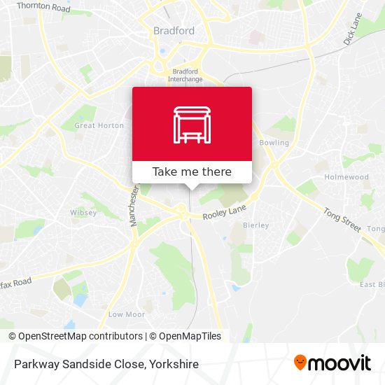 Parkway Sandside Close map