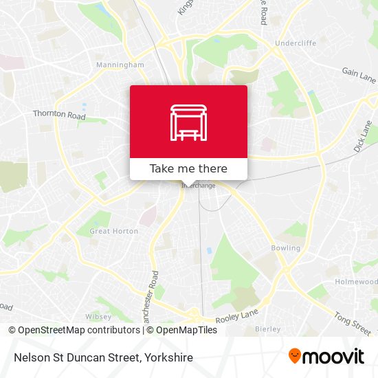 Nelson St Duncan Street map