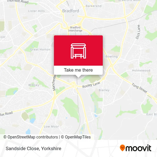 Sandside Close map