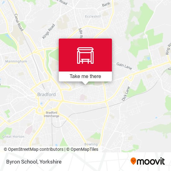 Byron School map