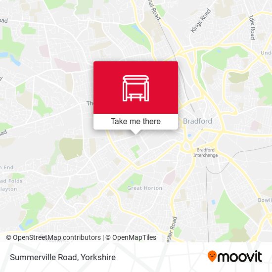 Summerville Road map