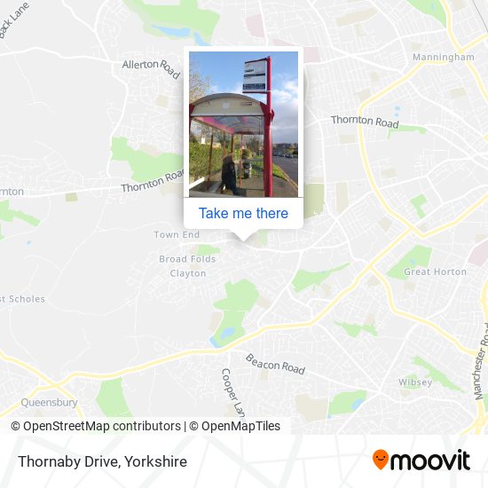 Thornaby Drive map