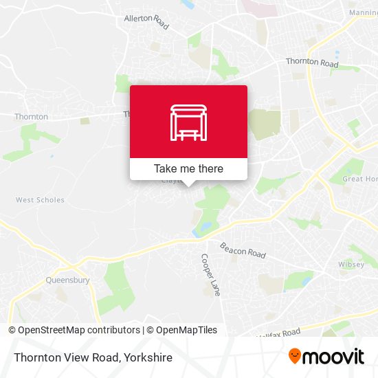 Thornton View Road map