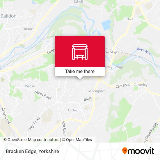 Bracken Edge map