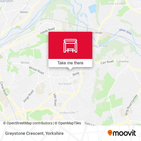 Greystone Crescent map