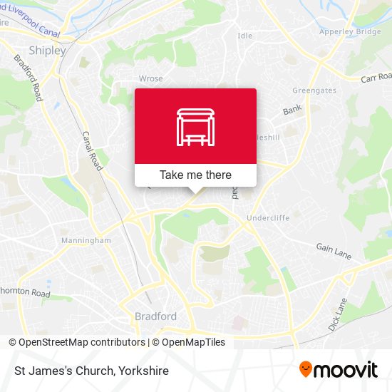St James's Church map