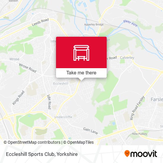 Eccleshill Sports Club map