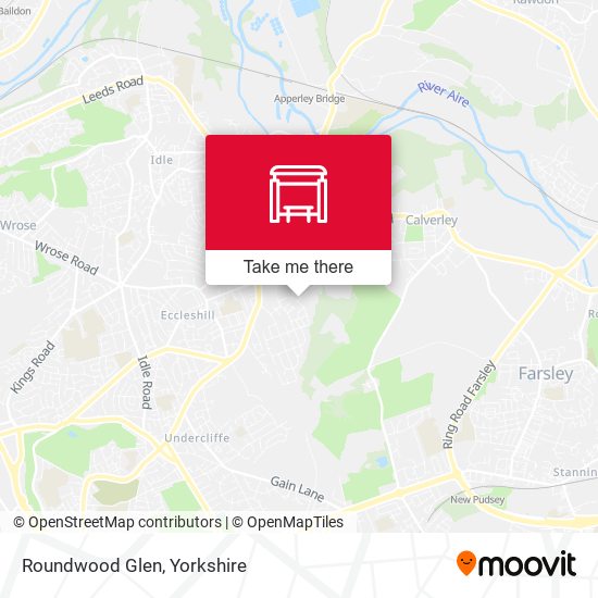 Roundwood Glen map