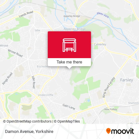 Damon Avenue map