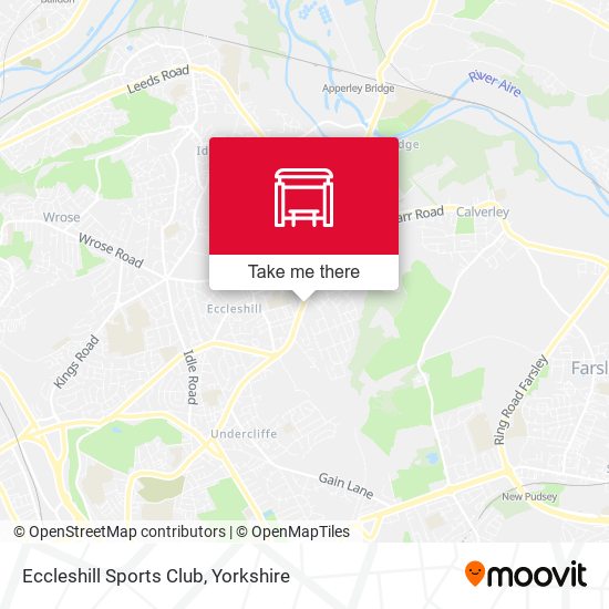 Eccleshill Sports Club map
