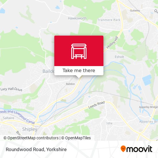 Roundwood Road map