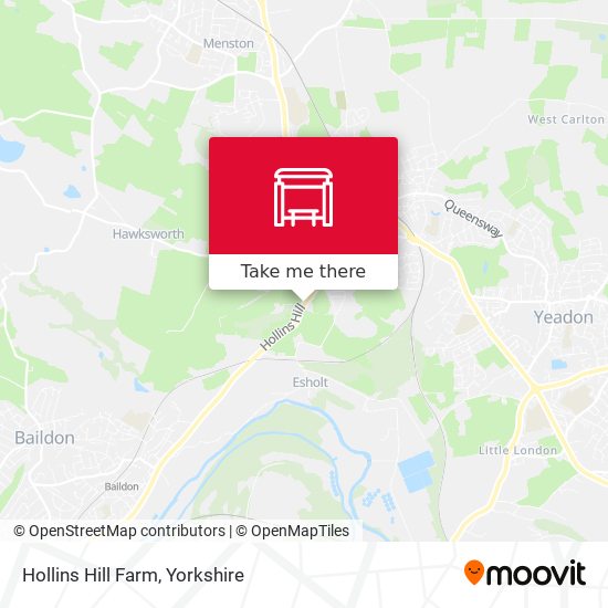 Hollins Hill Farm map