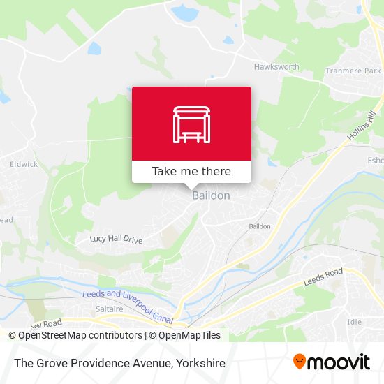 The Grove Providence Avenue map