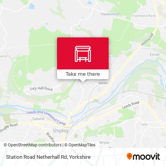 Station Road Netherhall Rd map