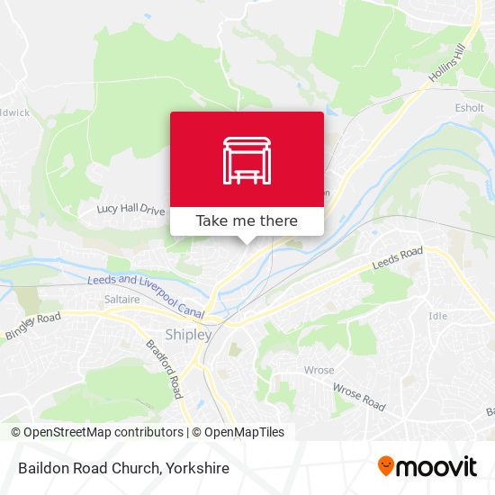Baildon Road Church map