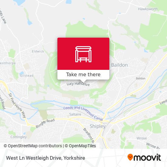 West Ln Westleigh Drive map