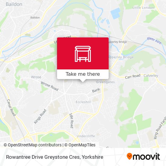 Rowantree Drive Greystone Cres map