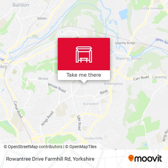 Rowantree Drive Farmhill Rd map