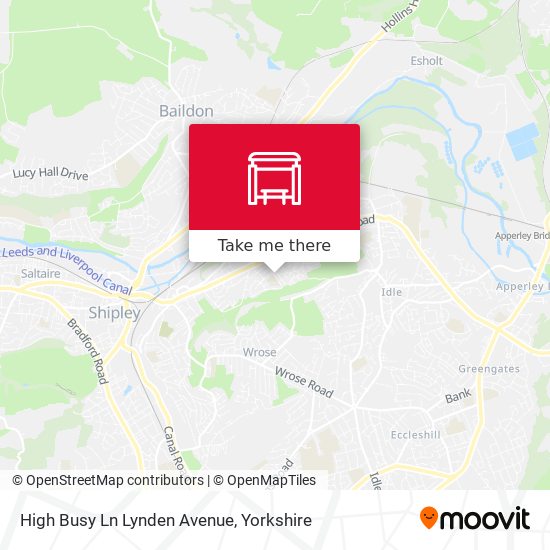 High Busy Ln Lynden Avenue map