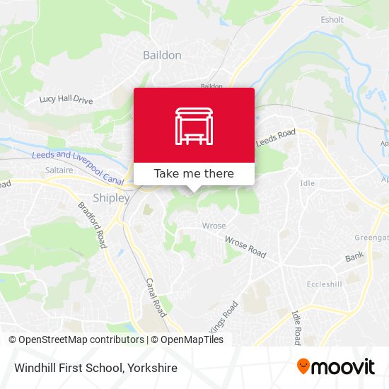 Windhill First School map